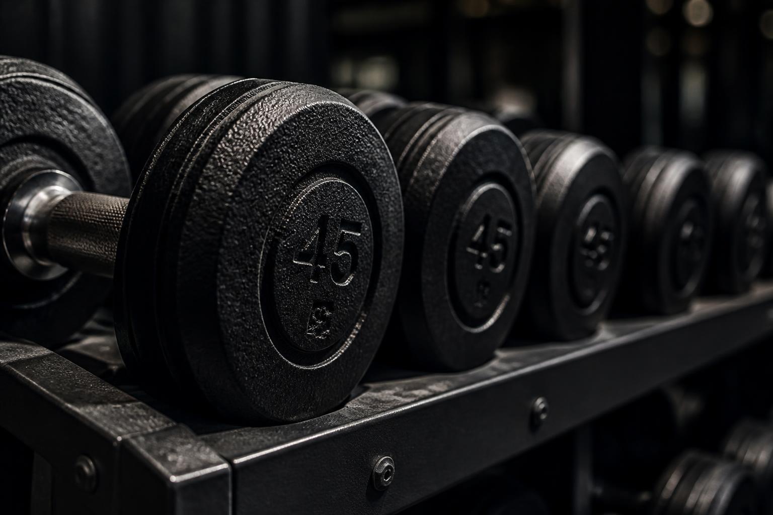 Cast Dumbbells